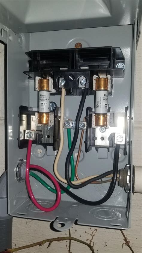 hvac electrical disconnect box|install a c disconnect box.